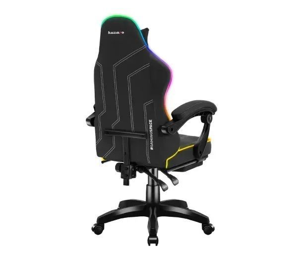 Комп'ютерне крісло для геймера Huzaro Force 3.7 RGB Black 615250 фото