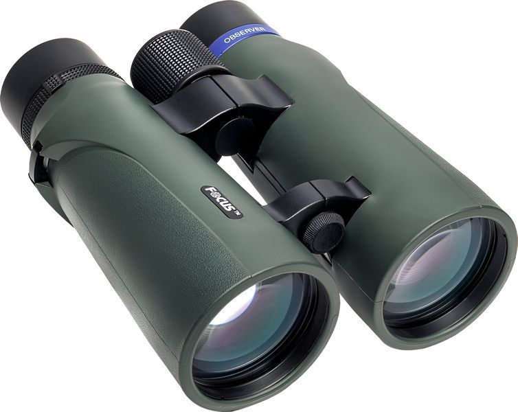 Бинокль FOCUS Observer 8x56, герметичная конструкция, 8-кратное увеличение, призма с крышеобразным отражателем 2018799 фото