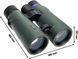 Бинокль FOCUS Observer 8x56, герметичная конструкция, 8-кратное увеличение, призма с крышеобразным отражателем 2018799 фото 4