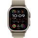 Смарт-годинник Apple Watch Ultra 2 GPS + Cellular 49mm Titanium Case with Olive Alpine Loop - Small (MREX3) 035030 фото 2