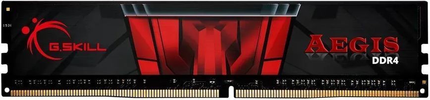 Память для настольных компьютеров G.Skill 16 GB (2x8GB) DDR4 2666 MHz Aegis (F4-2666C19D-16GIS) 338344ua фото