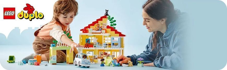 Блочный конструктор LEGO Duplo Семейный дом 3 в 1 (10994) 613390 фото