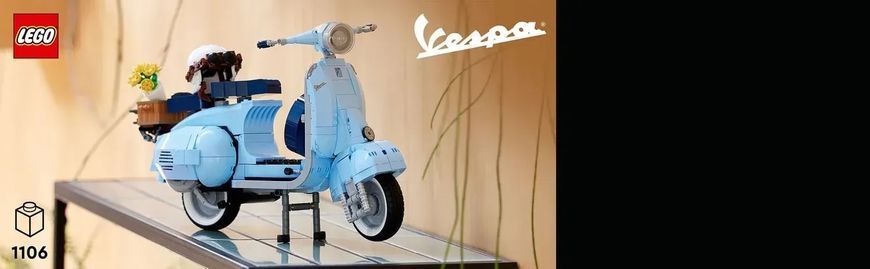 Авто-конструктор LEGO Icons Vespa 125 (10298) 613350 фото
