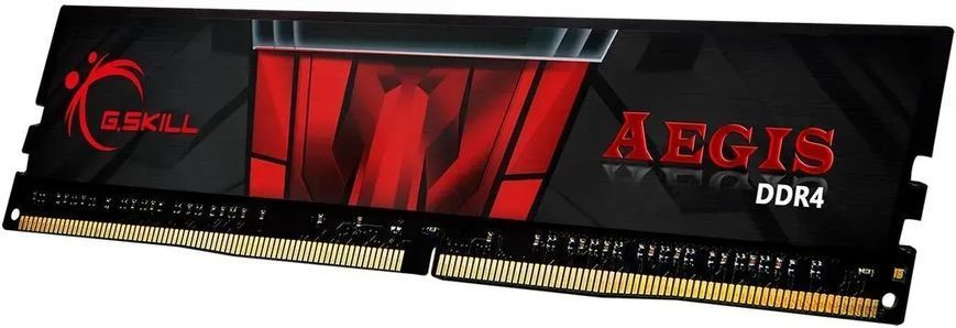 Память для настольных компьютеров G.Skill 16 GB (2x8GB) DDR4 2666 MHz Aegis (F4-2666C19D-16GIS) 338344ua фото