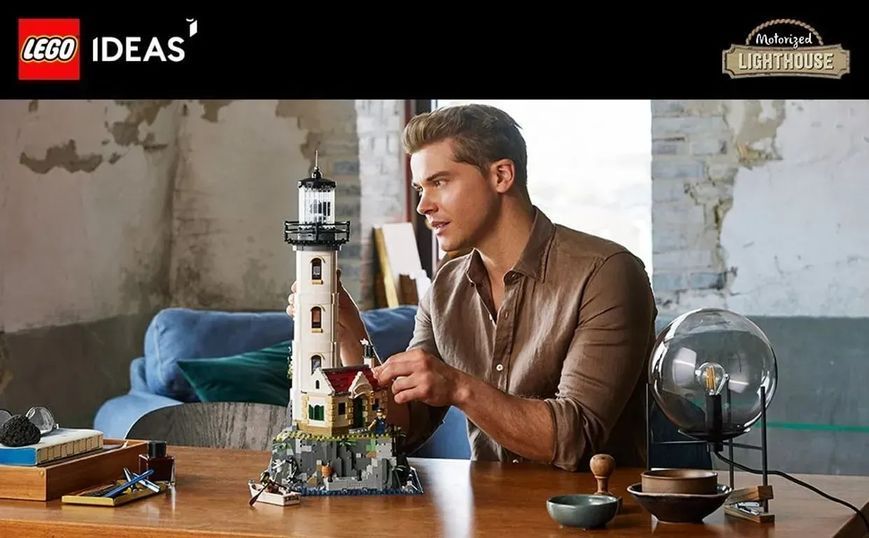 Блочный конструктор LEGO Ideas Моторизованный маяк (21335) 613510 фото