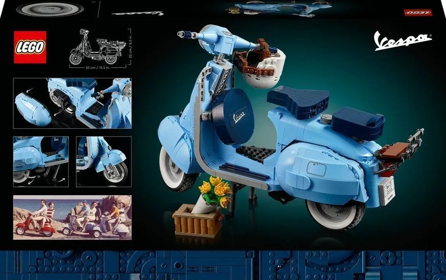 Авто-конструктор LEGO Icons Vespa 125 (10298) 613350 фото