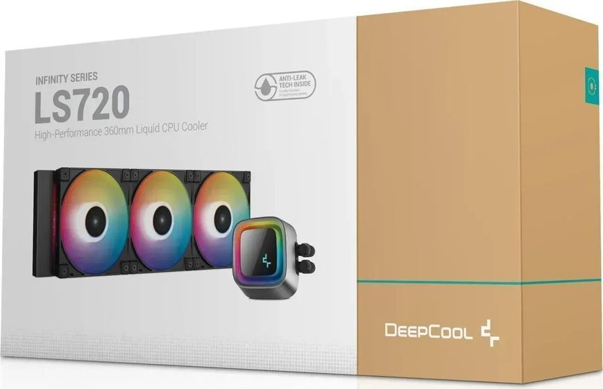 Водяное охлаждение DeepCool LS720 Black (R-LS720-BKAMNT-G-1) 458458 фото