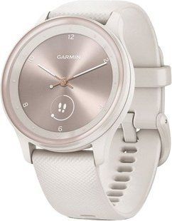 Смарт-годинник Garmin Vivomove Sport Ivory Case and S. Band w. P. Gold Accents (010-02566-01) 035131 фото