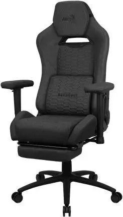 Компьютерное кресло для геймера AeroCool Royal Aeroweave Ash Black 018832 фото