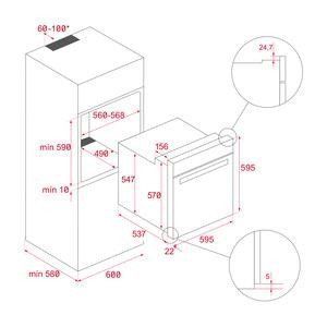 Духовка электрическая Teka HLB 8510 P (111000046) 012045 фото