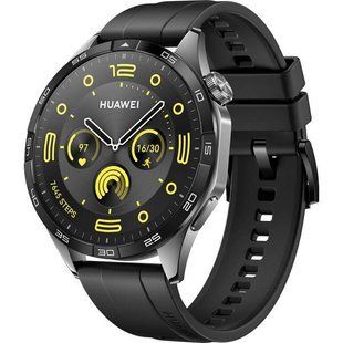 Смарт-годинник HUAWEI Watch GT 4 46mm Black (55020BGS) 035160 фото
