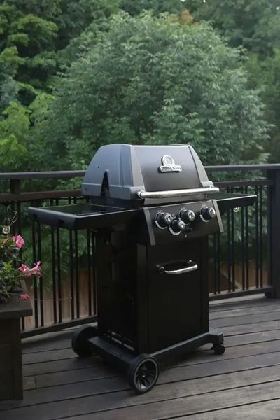 Гриль газовий мобільний Broil King Royal 340 Shadow 604552 фото