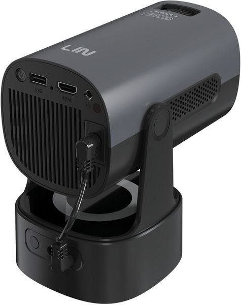Проектор LIN Smart Travel One LP-K220 (1280x720), 110 ANSI люмен, Wi-Fi, Bluetooth, Вбудований акумулятор 2081936 фото
