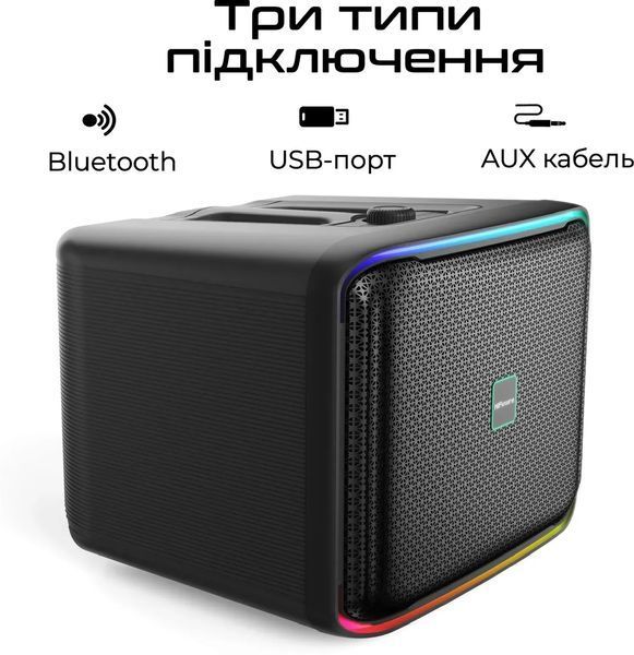 Портативна колонка HiFuture Event Horizon 100W Black (event horizon.black) 579968ua фото