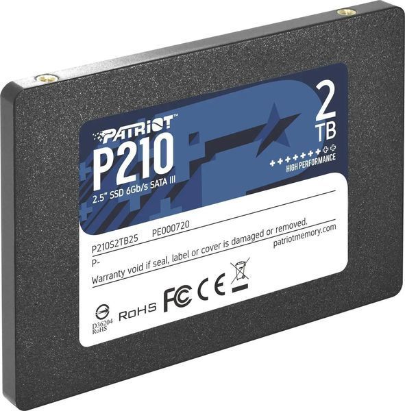 SSD накопитель Patriot P210 2 TB (P210S2TB25) 336042ua фото