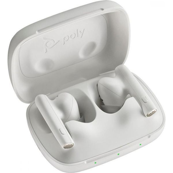 Навушники TWS POLY Voyager Free 60 White (7Y8L3AA) 029294 фото