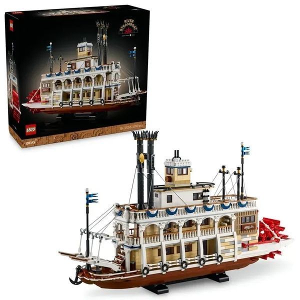 Блочный конструктор LEGO Ideas Речной пароход (21356) 613517 фото