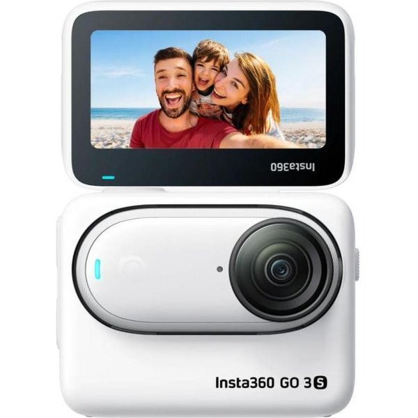 Екшн-камера Insta360 GO 3S 4K Standard Bundle 128GB White (CINSAATA_GO3S04) 014409 фото