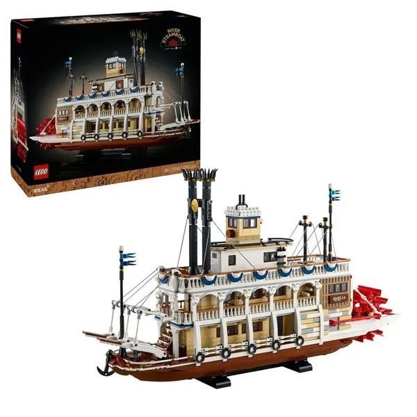 Блочный конструктор LEGO Ideas Речной пароход (21356) 613517 фото