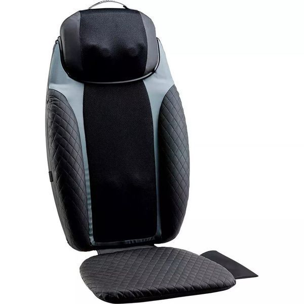 Массажная накидка на кресло HoMedics 2-in-1 Shiatsu Massage Cushion and Cordless Body Massager (MCS-950HJ) 021563 фото