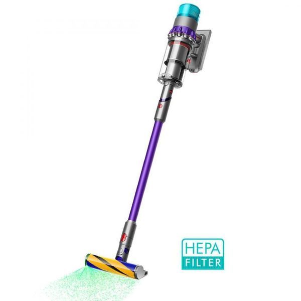 Пилосос 2в1 (вертикальний + ручний) Dyson Gen5detect Absolute Nickel/Purple (446989-01) 032204 фото