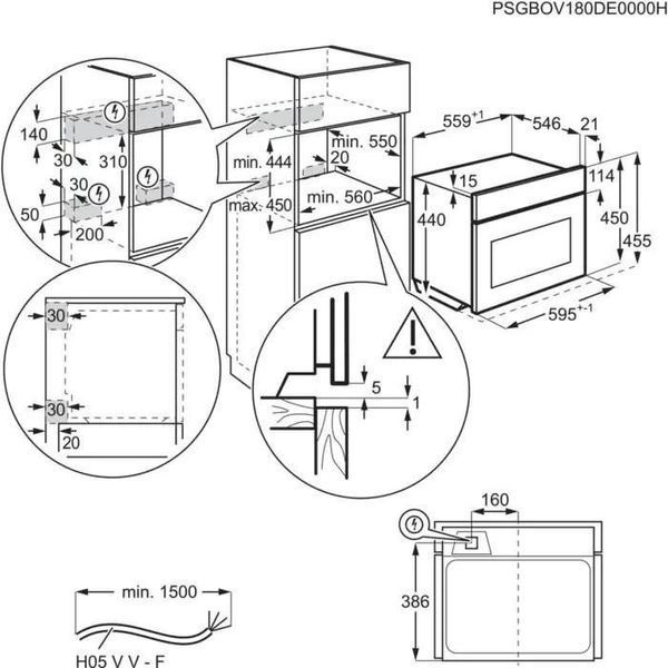 Електрична духовка AEG KSK998290M 012095 фото
