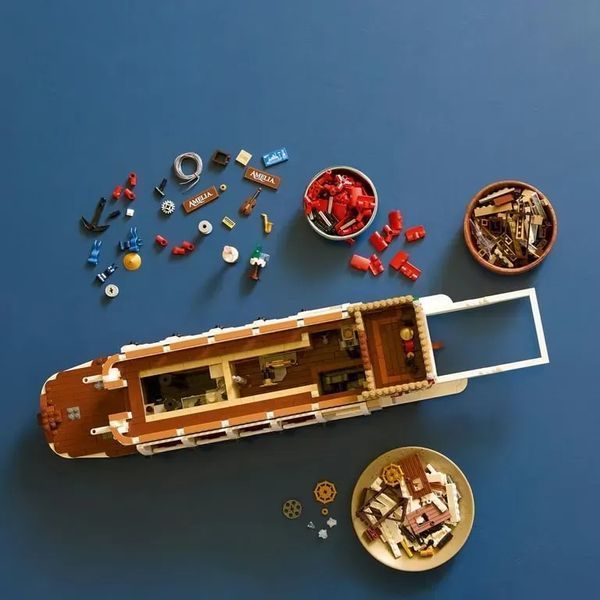 Блочный конструктор LEGO Ideas Речной пароход (21356) 613517 фото