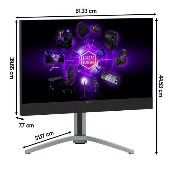 Монітор LORGAR Pro 27MP1 27" 3840x2160 IPS 160 Гц 1 мс 2107729 фото