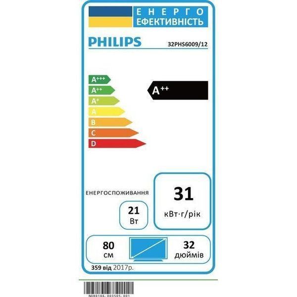 LCD телевізор (LED) Philips 32PHS6009/12 002809 фото