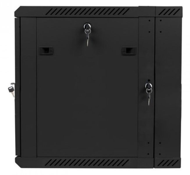 Шкаф RACK LANBERG 19" 12U WF02-6612-10B 600 x 600 мм, настенный, черный 470948 фото