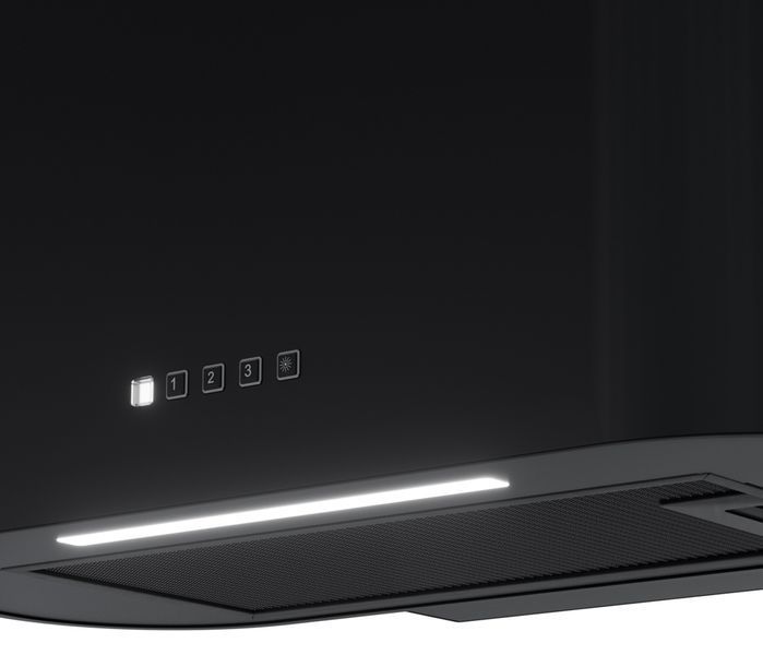 Витяжка AKPO WK-12 Ellipse WL Slim Czarny 63 дБ клас B 2137543 фото