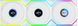 Вентилятор Lian Li Uni Fan SL Wireless LCD 120 Reverse Blade White 3-pack (12RSLLCD1W3W) 550324 фото 1