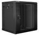 Шкаф RACK LANBERG 19" 12U WF02-6612-10B 600 x 600 мм, настенный, черный 470948 фото 1