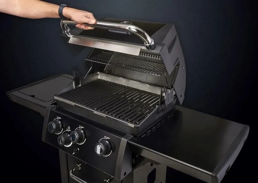 Гриль газовий мобільний Broil King Royal 340 Shadow 604552 фото
