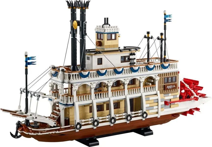 Блочный конструктор LEGO Ideas Речной пароход (21356) 613517 фото