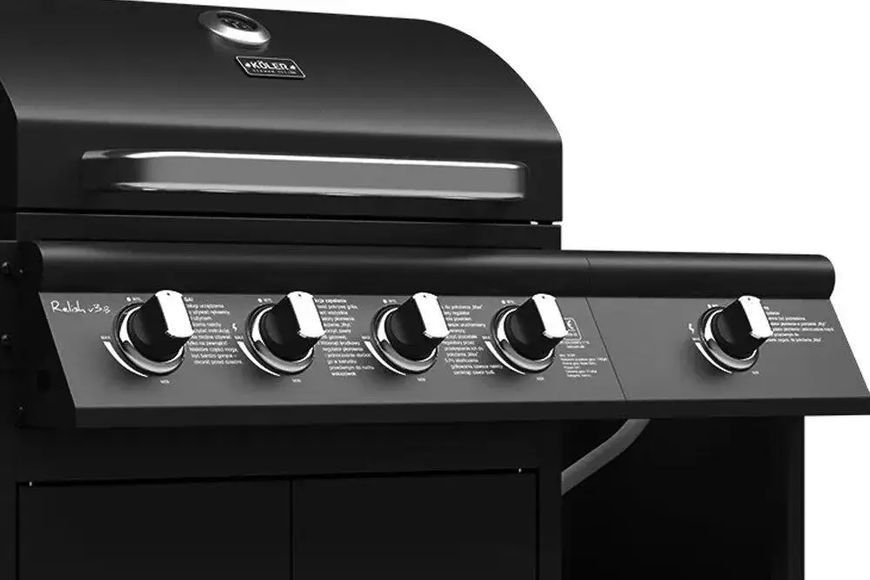 Гриль газовый стационарный Koler Relish v3 Black 012227 фото