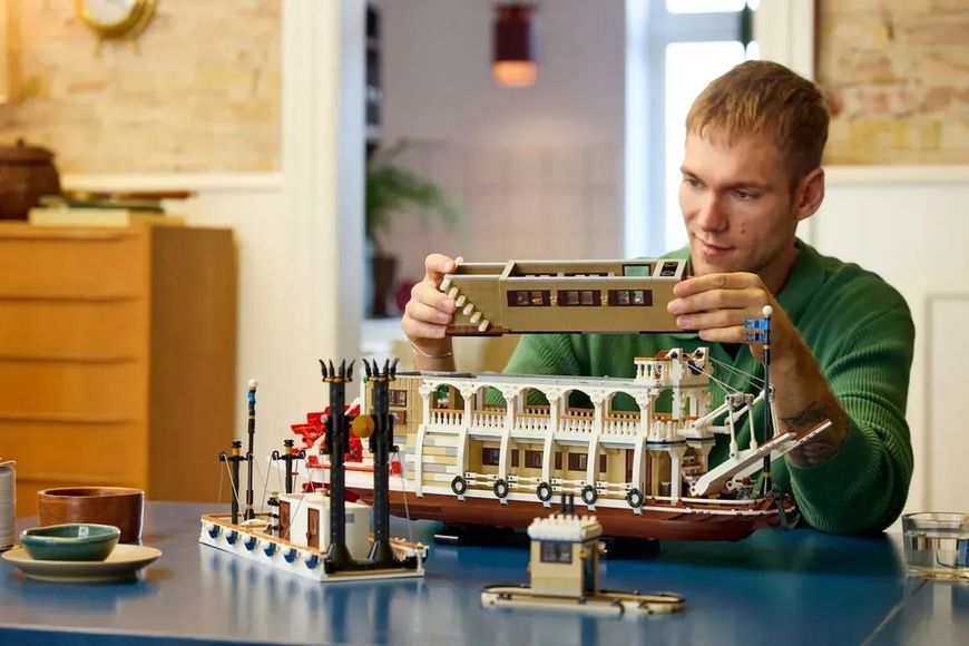 Блочный конструктор LEGO Ideas Речной пароход (21356) 613517 фото