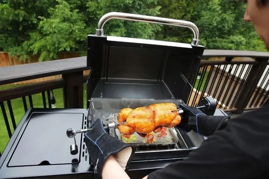Гриль газовий мобільний Broil King Royal 340 Shadow 604552 фото