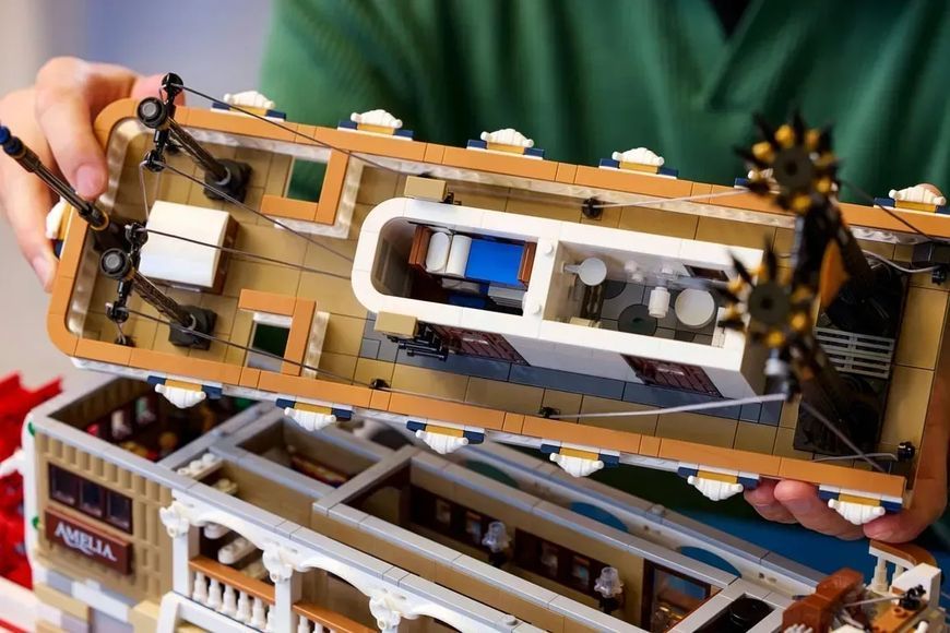 Блочный конструктор LEGO Ideas Речной пароход (21356) 613517 фото
