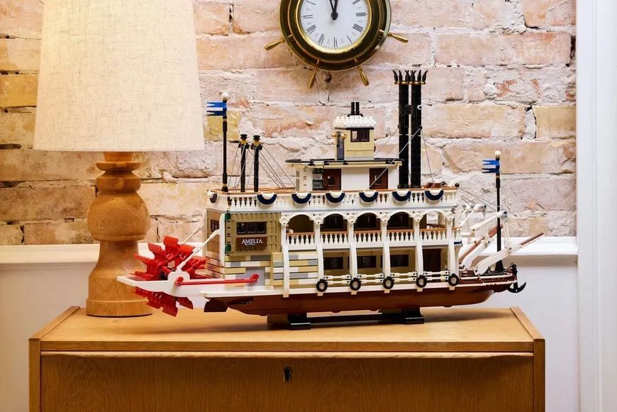 Блочный конструктор LEGO Ideas Речной пароход (21356) 613517 фото