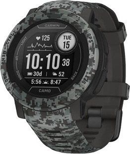 Смарт-годинник Garmin Instinct 2 - Camo Edition Graphite Camo (010-02626-13) 035082 фото