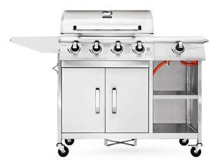 Гриль газовий стаціонарний Koler Relish v3 Silver 012228 фото