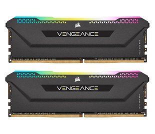 Пам'ять для настільних комп'ютерів Corsair 32 GB (2x16GB) DDR4 3600 MHz Vengeance RGB PRO SL (CMH32GX4M2Z3600C18) 026384 фото