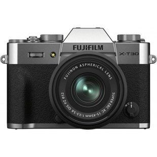 беззеркальный фотоаппарат Fujifilm X-T30 kit (15-45mm) Silver (16619401) 004211 фото