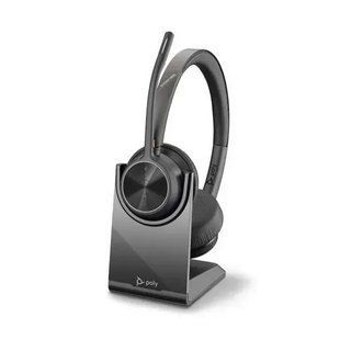 Навушники з мікрофоном Plantronics Poly Voyager 4320 UC Charge Stand (218476-01) 501665ua фото