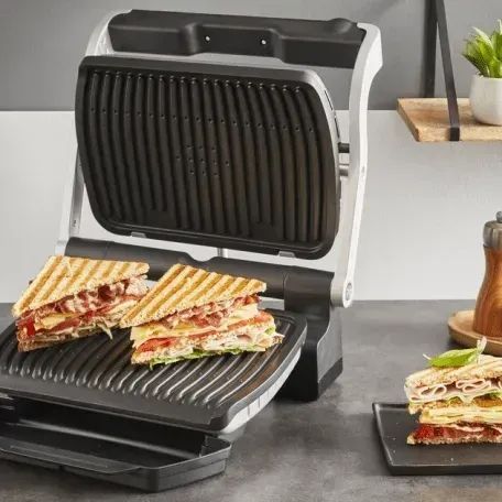 Электрогриль прижимной Tefal OptiGrill+ GC717D10 533410ua фото