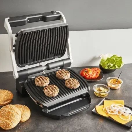 Электрогриль прижимной Tefal OptiGrill+ GC717D10 533410ua фото