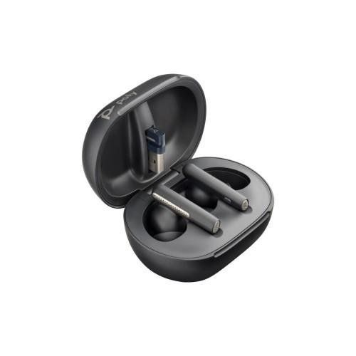 Наушники TWS POLY Voyager Free 60+ Black (7Y8G3AA) 029295 фото