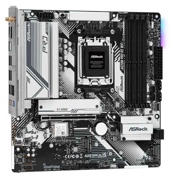 Материнская плата ASRock A620M Pro RS WiFi 479754 фото