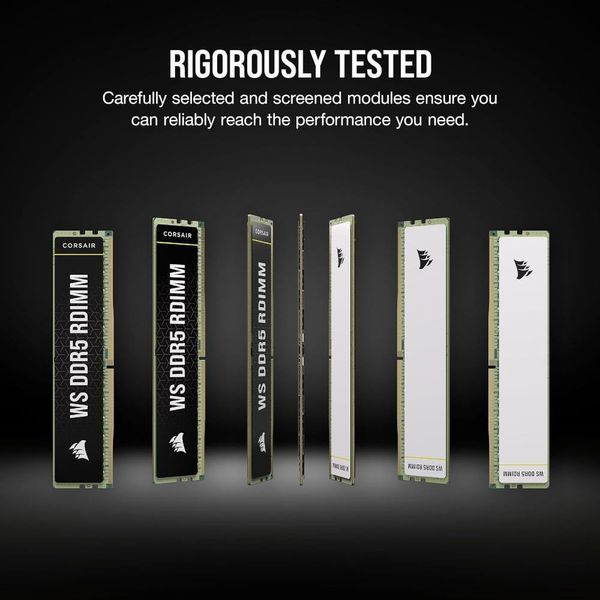 Пам'ять для настільних комп'ютерів Corsair 128 GB (4x32GB) DDR5 5600 MHz WS (CMA128GX5M4B5600C40) 027802 фото